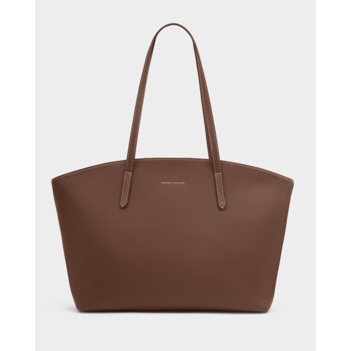 Katie Loxton Harlyn Work Tote Bag - Chocolate